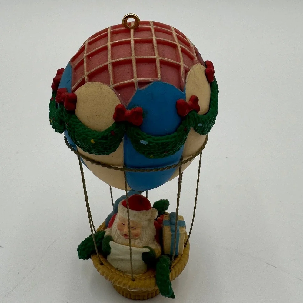 Vintage Christmas Ornaments Holiday Mixed Lot of 9 w/ Hallmark & Noma Tree Decor